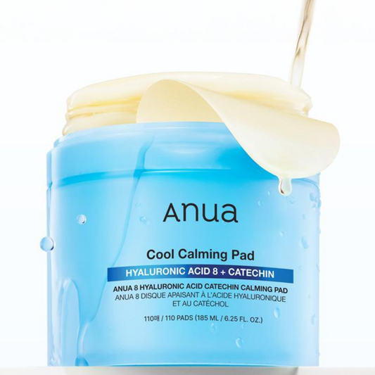 ANUA 8 Hyaluronic Acid Catechin Calming Pad