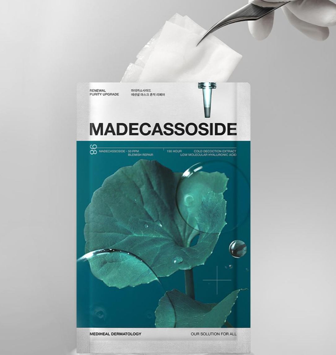 MEDIHEAL Essential Mask Sheet 10pcs – Choose 1 from 7 High-Performance Types