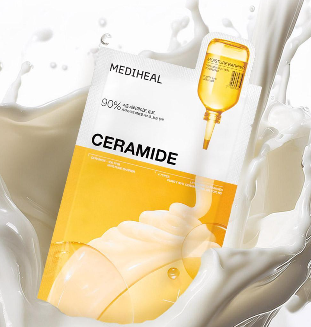 MEDIHEAL Essential Mask Sheet 10pcs – Choose 1 from 7 High-Performance Types