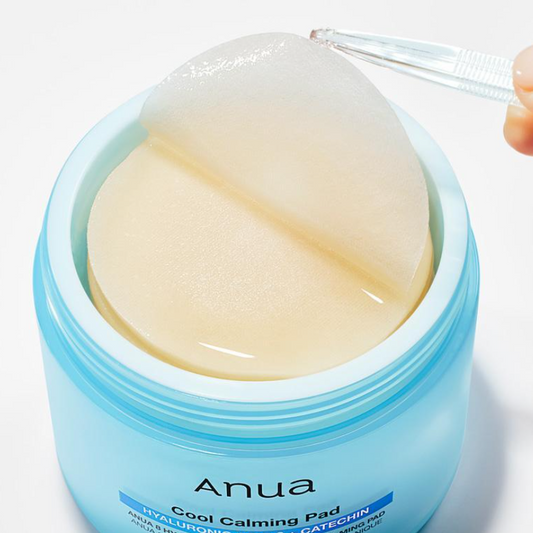 ANUA 8 Hyaluronic Acid Catechin Calming Pad